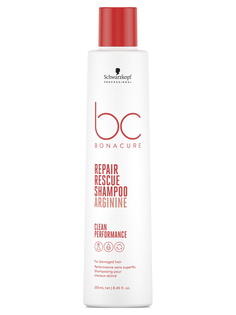 Шампунь BONACURE REPAIR RESCUE для восстановления волос SCHWARZKOPF PROFESSIONAL 250 мл