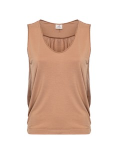 Майка женская Deha D63651 бежевая S