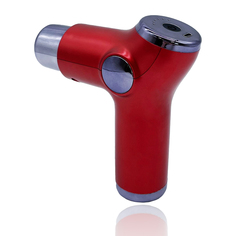 Перкуссионный массажер для тела Mini Fascial Gun KH-515 красный