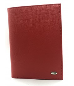 Обложка для паспорта унисекс PETEK 597 красная