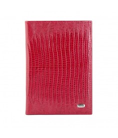 Обложка для паспорта унисекс PETEK 652 красная