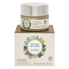Крем для век Organic Tai интенсивный антивозрастной лифтинг-эффект с бета-глюканом, 30 мл