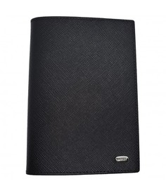 Обложка для паспорта унисекс PETEK 581 черная