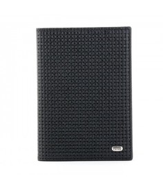 Обложка для паспорта унисекс PETEK 581 черная