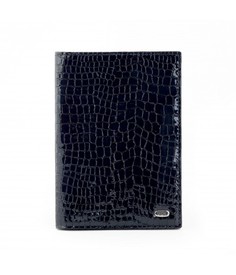 Обложка для паспорта унисекс PETEK 581 синяя