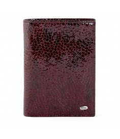 Обложка для паспорта унисекс PETEK 597 бордовая