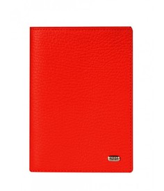 Обложка для паспорта унисекс PETEK 651 красная