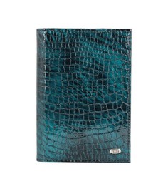 Обложка для паспорта унисекс PETEK 581 зеленая