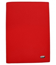 Обложка для паспорта унисекс PETEK 651 красная