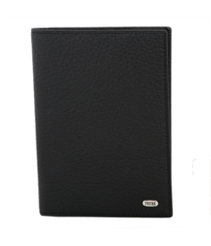 Обложка для паспорта унисекс PETEK 581 черная