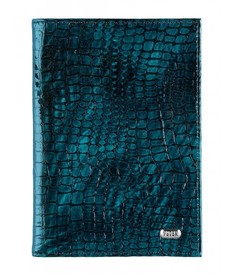 Обложка для паспорта унисекс PETEK 652 зеленая