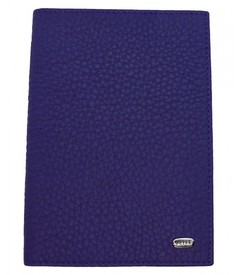 Обложка для паспорта унисекс PETEK 581 фиолетовая