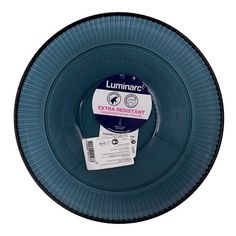 Тарелка суповая Luminarc Louison London Topaz стекло голубая 20 см