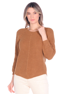 Джемпер женский Zabaione zabaione K016181 коричневый M/L