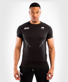 Мужская турнирная джерси UFC VENUM "REPLICA", чёрная