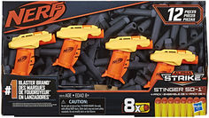 Игровой набор Nerf Альфа Страйк Бластер Стингер SD-1 4PK E8316
