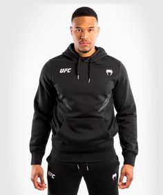 Худи мужское Venum VNMUFC-00067-001 черное XL/54