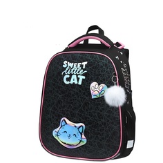 Ранец Berlingo Expert Neo Meow love 37*28*16см анатомическая спинка 336304