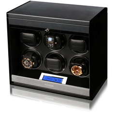 Шкатулка для подзавода 6 часов (карбон). Коллекция TRADITION Altitude T6TB