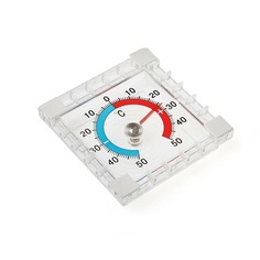 Термометр уличный, механический, квадратный, 8 х 8 см, микс Luazon