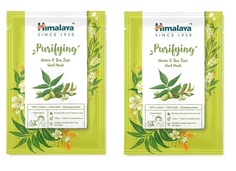 Маска для лица тканевая Himalaya Since 1930 очищающая 2 шт, 30 мл