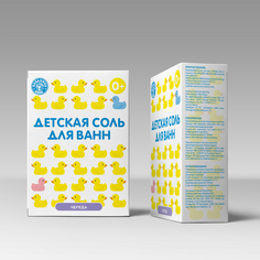 Соль для ванны детская Бацькина баня Череда 1,8 кг.