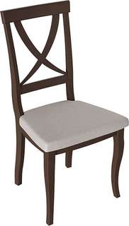 Стул ВоБаза Лион 2 Орех темный/Серый