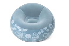 Надувное кресло Bestway Inflate-A-Chair 75052 BW 112х112х66см, голубое