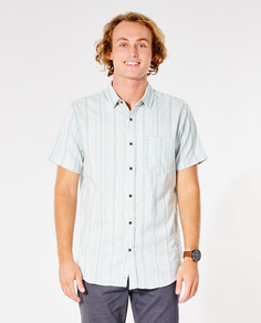 Рубашка мужская Rip Curl LENNON S/S SHIRT голубая XL