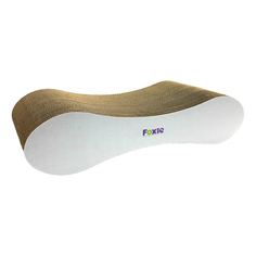 Картонная когтеточка для кошек Foxie Infinity 55 х 22 х 13 см No Brand
