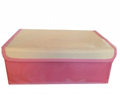 Короб для хранения с 8-ю ячейками, 31х24х12 см, розовый No Brand