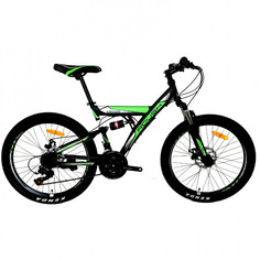 Велосипед 24 Roush 24MD100-3 зелёный матовый 46439-15