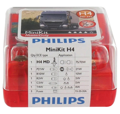 Лампа 24V H7 24V- 70W (PX26d) Набор ламп MiniKit (вибростойкая) MasterDuty Philips
