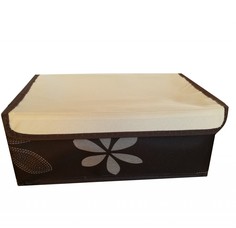 Короб для хранения с 8-ю ячейками, 31х24х12 см, коричневый No Brand