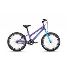 Велосипед 20 Forward ALTAIR MTB HT LOW 2020-2021 фиолетовый/голубой 1BKT1J101008