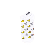 Носки унисекс Запорожец Heritage ZaporojecAnkleDucksWhite белые 41-45
