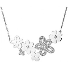 Ожерелье из металла с фианитами 42 см Cacharel CSC271Z42
