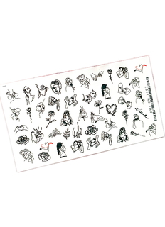 Слайдер для дизайна ногтей Ami-Nails фигуры, линии