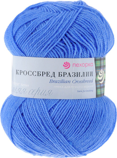 Пряжа Пехорка ПЕХ,КРОС,БРАЗ, 98,Л, Кроссбред Бразилия 098 лесной колокольчик