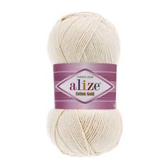 Пряжа ALIZE Cotton gold 100 г, 330 м (хлопок, акрил) ТУ (599 каменный), 5 мотков