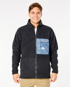 Толстовка мужская Rip Curl SAVAGE CUTS POLAR FLEECE черная XL
