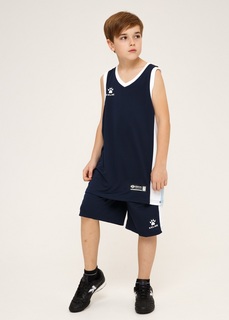 Костюм спортивный для мальчиков KELME Basketball suit KIDS цв. синий р. 128