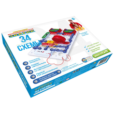 Электронный конструктор Знаток 34 схемы ZN70819