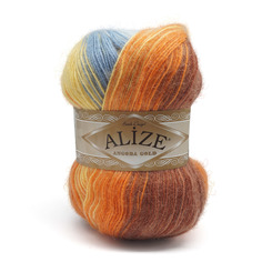 Пряжа ALIZE Angora Gold Batik 100 г, 550 м (акрил, шерсть) ТУ (7647), 5 мотков