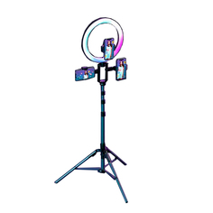 Кольцевая лампа Momax Stand with light kit (fill RGB light) - TR9FL3AD