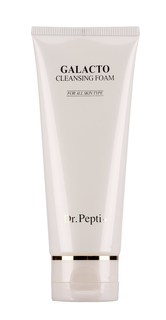 Очищающая пенка для лица с омолаживающим эффектом Dr.Pepti+ Galacto Cleansing Foam, 110 мл