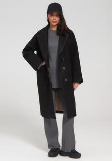 Пальто женское Marco Bonne` R2116PC черное 42 RU