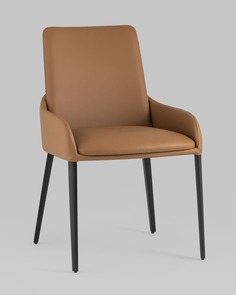 Стул Челси экокожа коричневый Stool Group