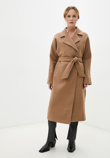 Пальто женское Marco Bonne` R042PES бежевое 42 RU
