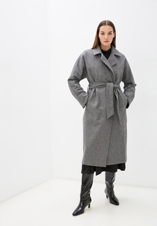 Пальто женское Marco Bonne` R042PES серое 44 RU